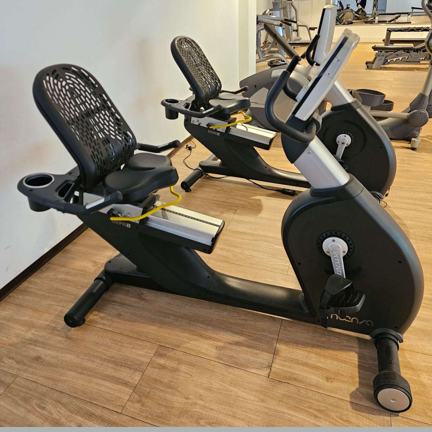 Intenza Recumbent 550 RBi, recumbent ergometer, LED display, used - refurbished condition