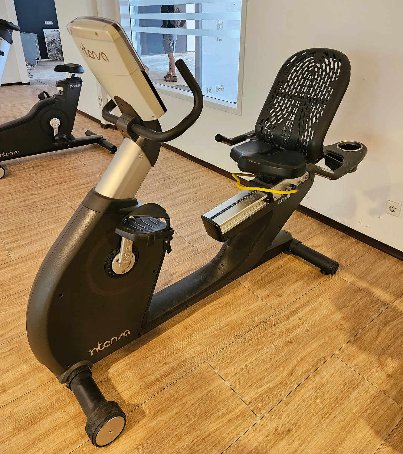 Intenza Recumbent 550 RBi, recumbent ergometer, LED display, used - refurbished condition