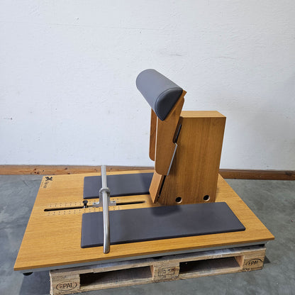 Fle-xx 6er Beweglichkeitszirkel, Rückgrat-Konzept, Dehnzirkel aus Holz von Flexx, Holzfarbe Hell, guter gebrauchter Zustand