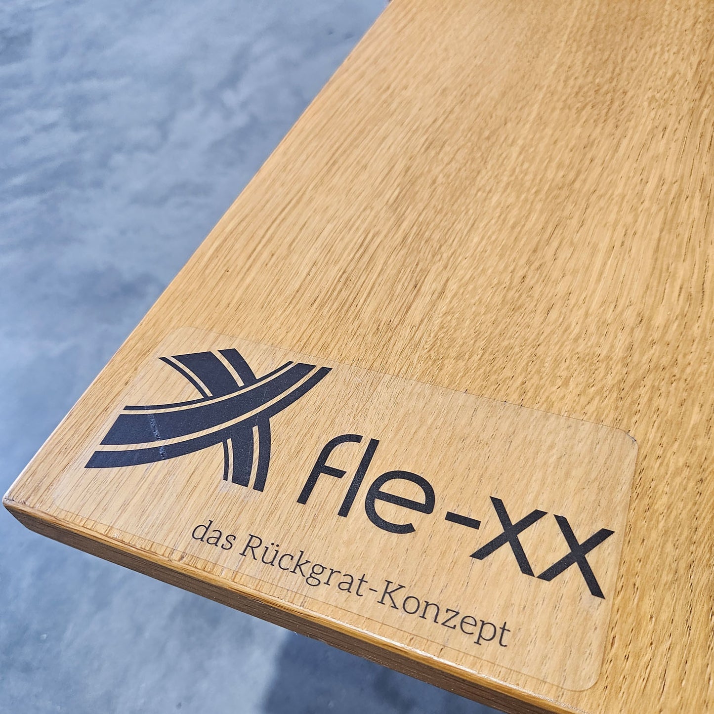 Fle-xx 6er Beweglichkeitszirkel, Rückgrat-Konzept, Dehnzirkel aus Holz von Flexx, Holzfarbe Hell, guter gebrauchter Zustand