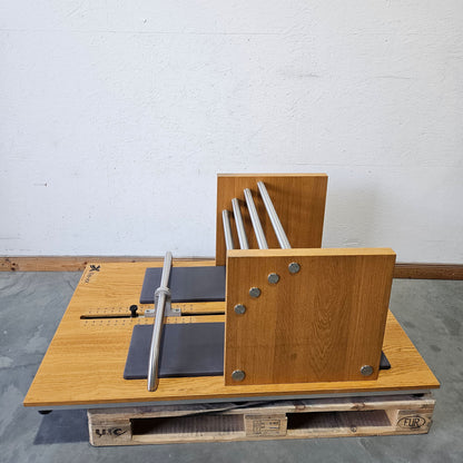 Fle-xx 6er Beweglichkeitszirkel, Rückgrat-Konzept, Dehnzirkel aus Holz von Flexx, Holzfarbe Hell, guter gebrauchter Zustand