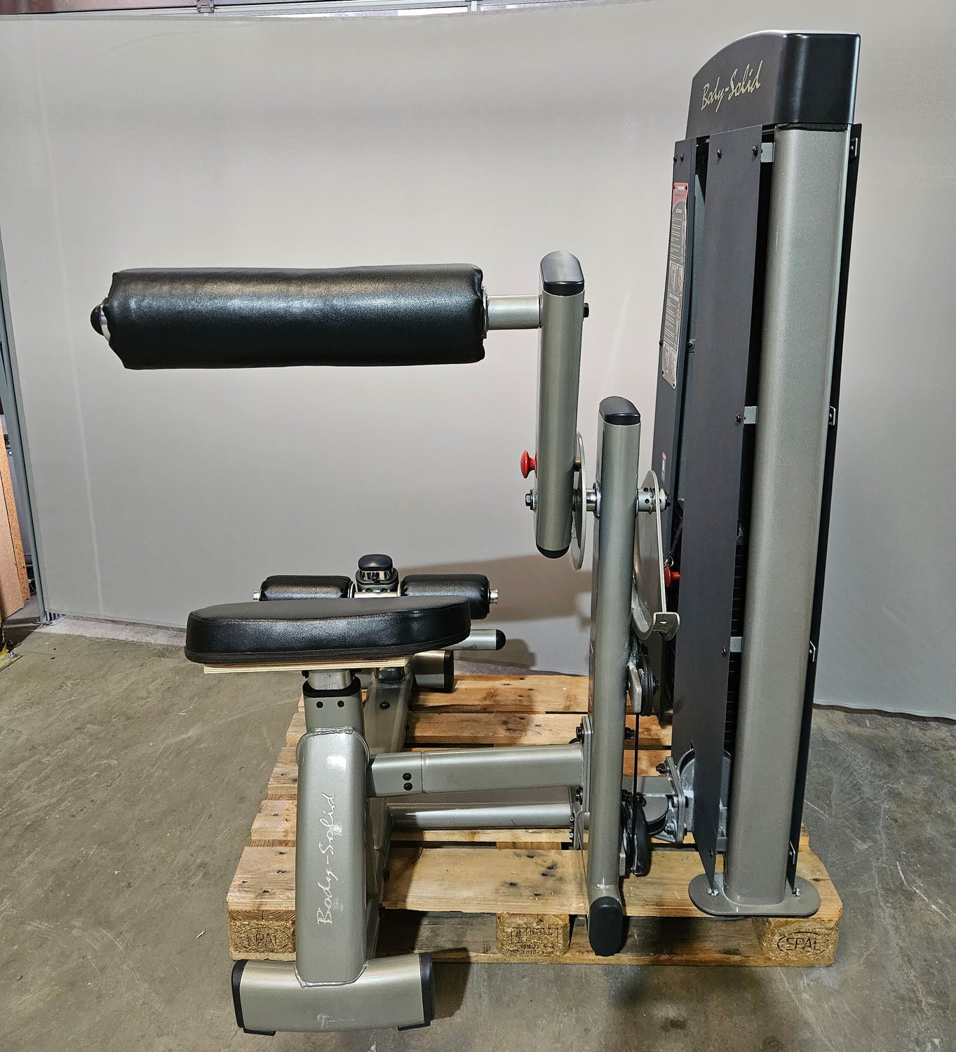 Body Solid Pro Dual Bauch- und Rückenmaschine DABB-SF, 2 in 1 Kombimaschine.  Bauchmuskeltraining und Hyperextension, Abs and Lower Back, gebraucht - geprüfter Zustand