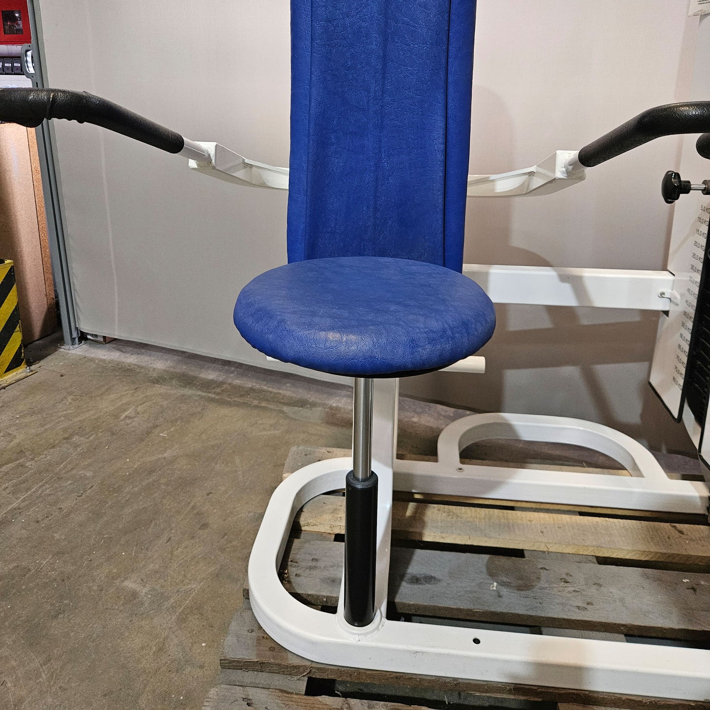 Proxomed, Stützstemme, Dips, Trizepsmaschine, Armstrecker, Compass Serie, Farbe Weiß, gebraucht - geprüfter Zustand mit Gebrauchsspuren
