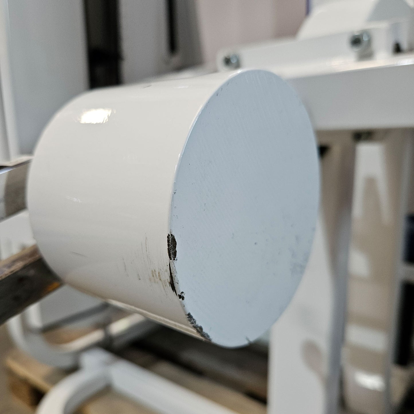 Proxomed, Stützstemme, Dips, Trizepsmaschine, Armstrecker, Compass Serie, Farbe Weiß, gebraucht - geprüfter Zustand mit Gebrauchsspuren