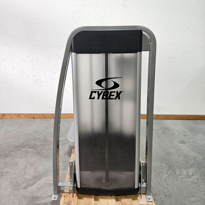 Cybex Eagle Abduktoren und Adduktoren Kombimaschine 2 in 1 - Hip Abduction and Hip Adduction, Rahmenfarbe Silber, Polsterfarbe Schwarz, gebraucht - überholter Zustand