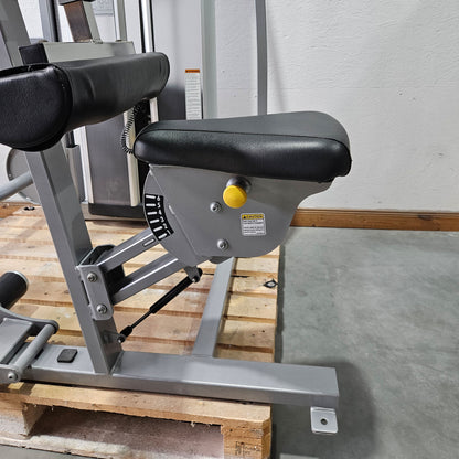 Cybex Eagle Lat Pulldown, Latzug Bilateral, großer 131kg Gewichtsblock, Rahmenfarbe Silber, gebraucht - überholter Zustand