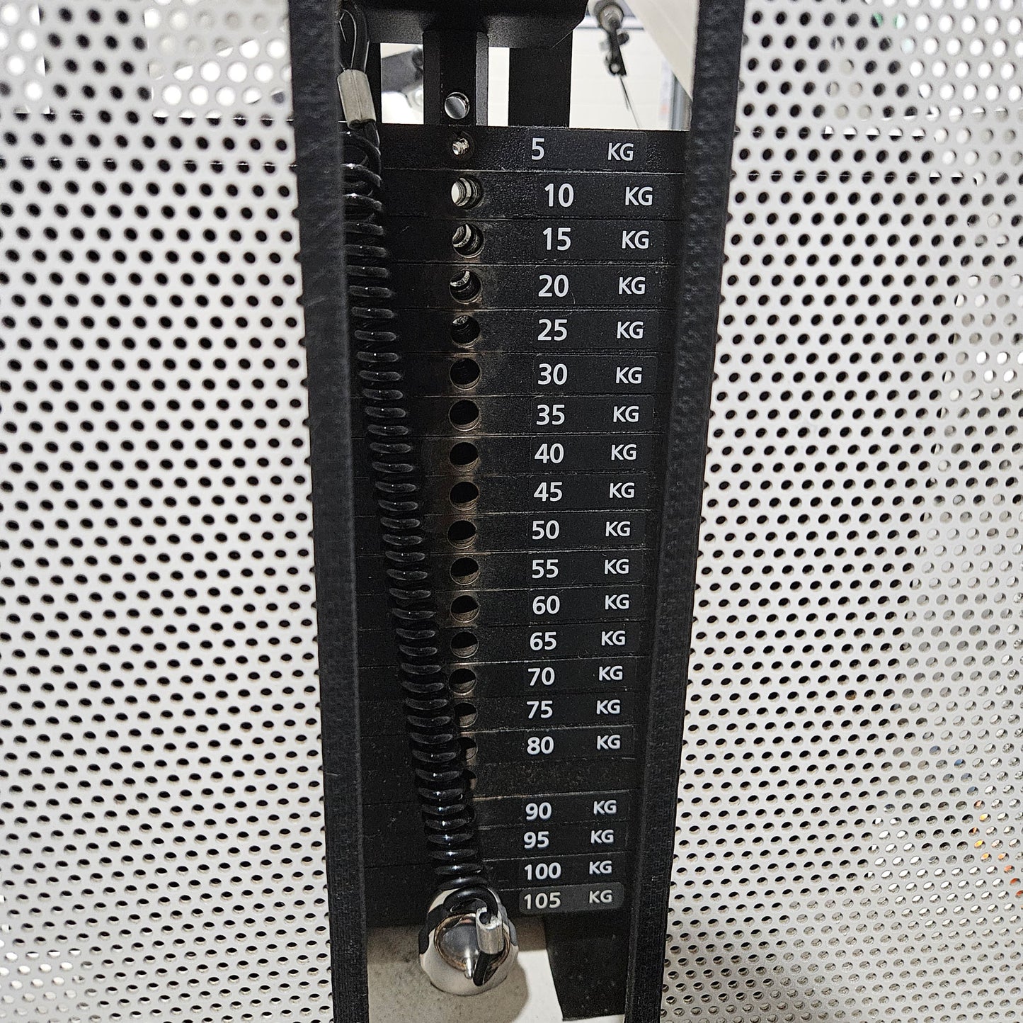 Gym80 Schulterpresse DUAL 3043 Sygnum, Shoulder Press, Overhead Press, Rahmenfarbe Weiß, gebraucht - überholter Zustand