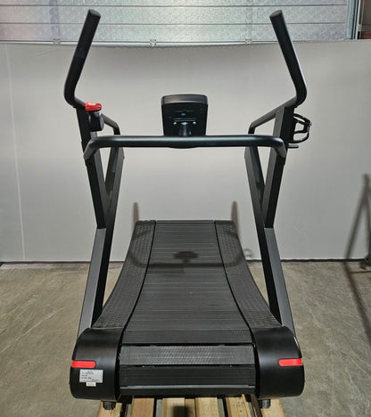 Curved Lamellen Laufband - ähnlich Assault Runner oder Woodway, Farbe Schwarz, gebraucht - geprüfter Zustand