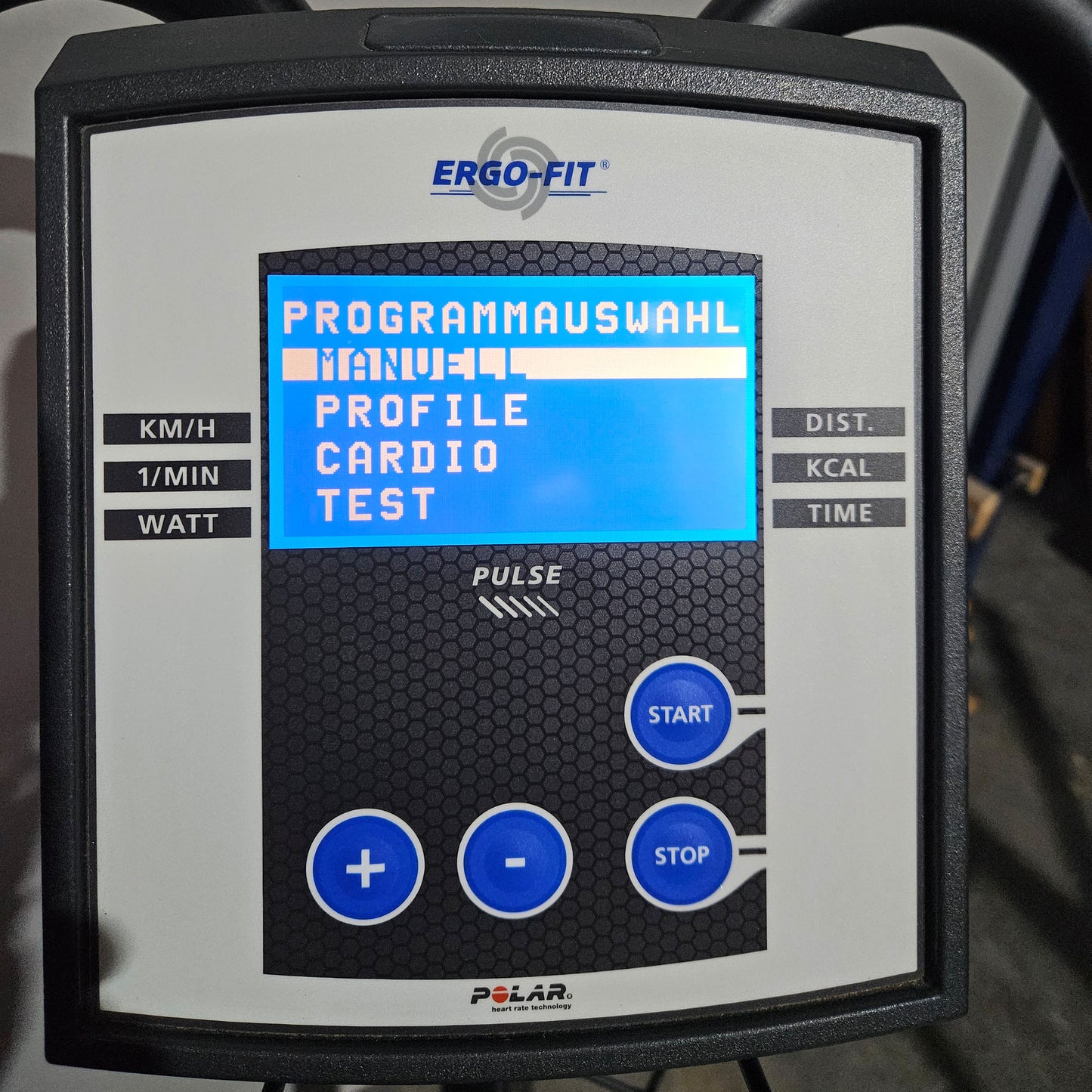 Ergo Fit Ergometer Cycle 457 Med, Farbe Schwarz, gebraucht - überholter Zustand