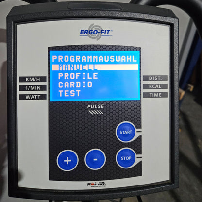 Ergo Fit Ergometer Cycle 457 Med, Farbe Schwarz, gebraucht - überholter Zustand