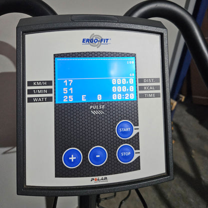 Ergo Fit Ergometer Cycle 457 Med, Farbe Schwarz, gebraucht - überholter Zustand