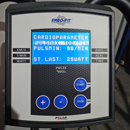 Ergo Fit Ergometer Cycle 457 Med, Farbe Schwarz, gebraucht - überholter Zustand