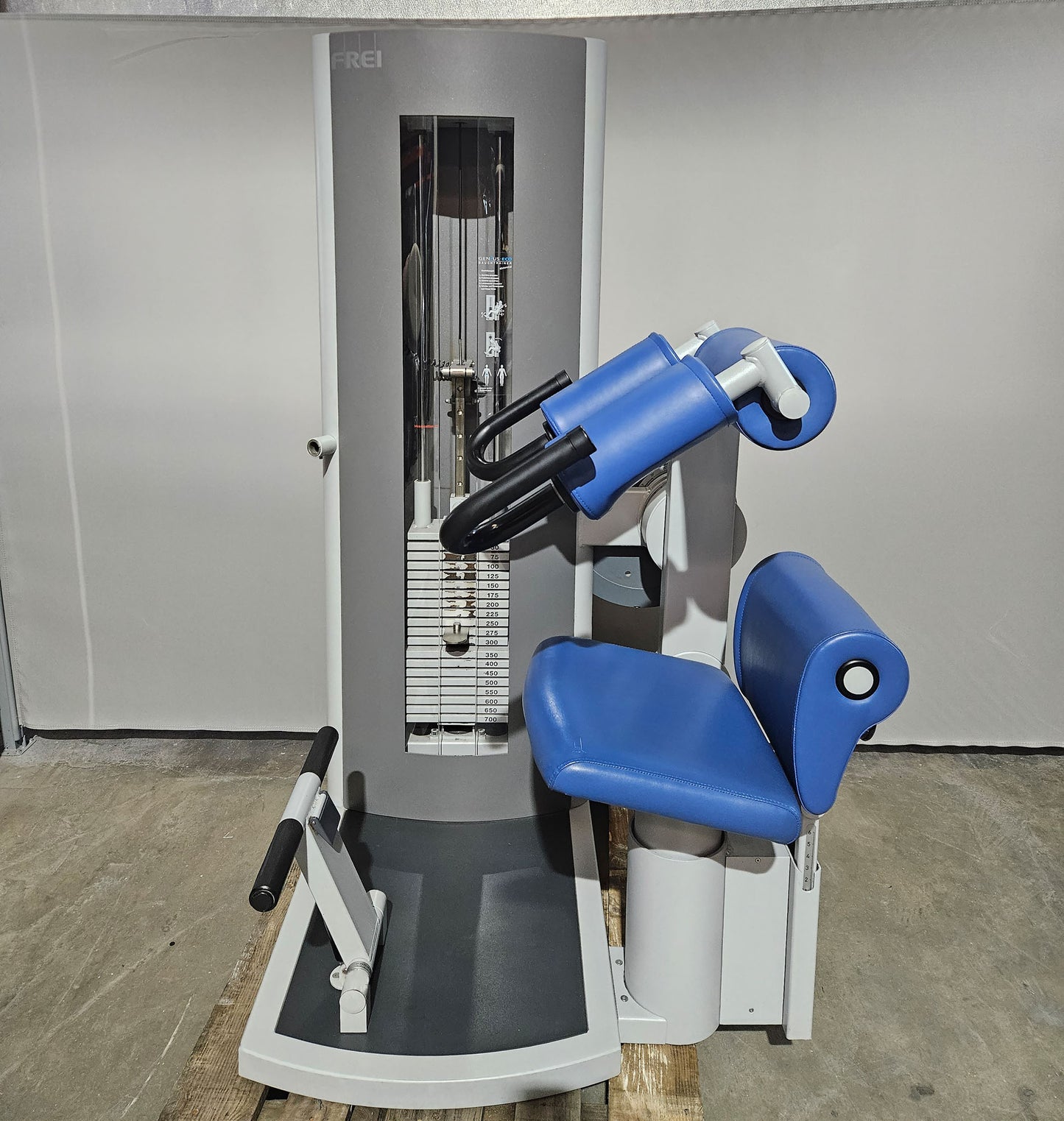 Frei Genius Eco 13-piece equipment set, MPG, KGG, MED approval, 13 strength training devices in a set, Medical Physio series, silver, used - refurbished condition