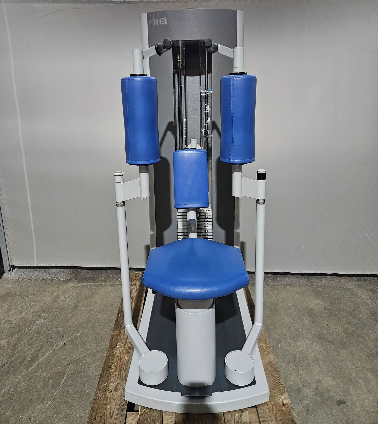 Frei Genius Eco 13-piece equipment set, MPG, KGG, MED approval, 13 strength training devices in a set, Medical Physio series, silver, used - refurbished condition