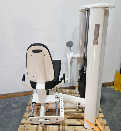 Gym80 Sygnum Beinstrecker sitzend 3001, Leg Extension Kraftgerät, Rahmenfarbe Weiß, gebraucht - überholter Zustand