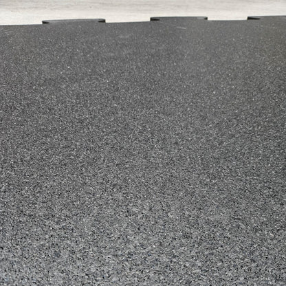 Sportboden Gummimatten, 100 QM = 100 Stücke 100x100cm, 9mm Stark, Plus diverse zugeschnitte Stücke, Farbe Schwarz, gebraucht - guter Zustand