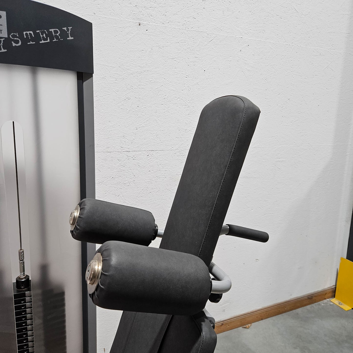 Schupp Mystery Funktionsstemme Kombi Sitzend-Liegend,  Beinpresse verstellbar, Rahmen Silber-Grau, gebraucht - überholter Zustand