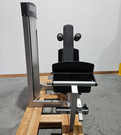 Schupp Mystery Funktionsstemme Kombi Sitzend-Liegend,  Beinpresse verstellbar, Rahmen Silber-Grau, gebraucht - überholter Zustand