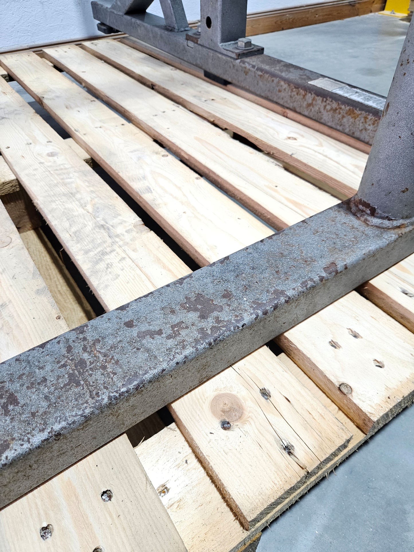 Hammer Strength HD Athletic Half Rack, Farbe Silber, gebraucht - geprüfter technischer Zustand mit optischen Gebrauchsspuren