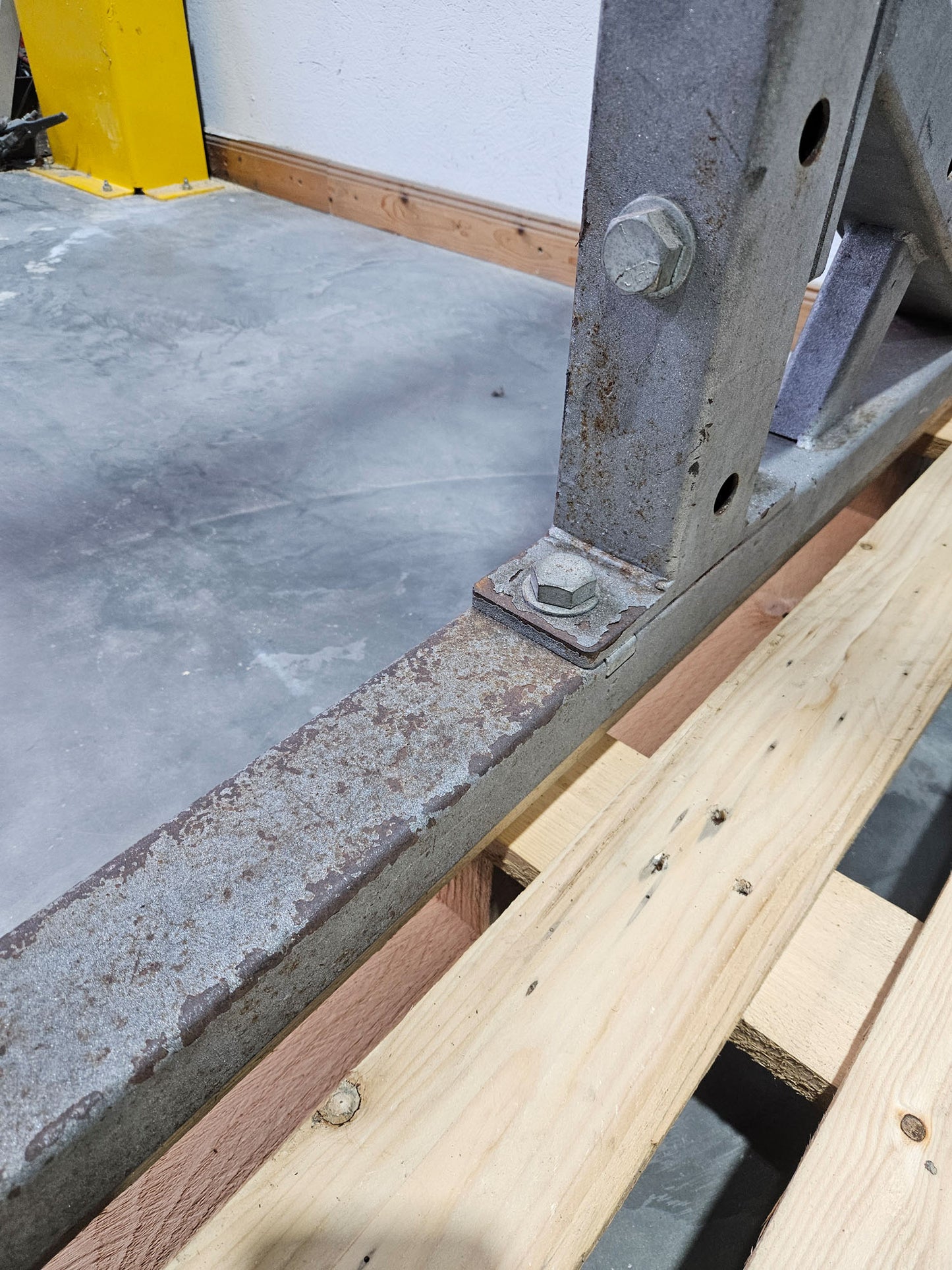 Hammer Strength HD Athletic Half Rack, Farbe Silber, gebraucht - geprüfter technischer Zustand mit optischen Gebrauchsspuren