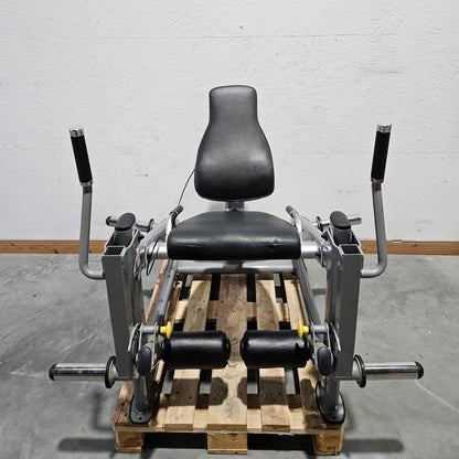Steelflex Plate Load Isolateral Beinstrecker PLLE, gebraucht - überholter Zustand