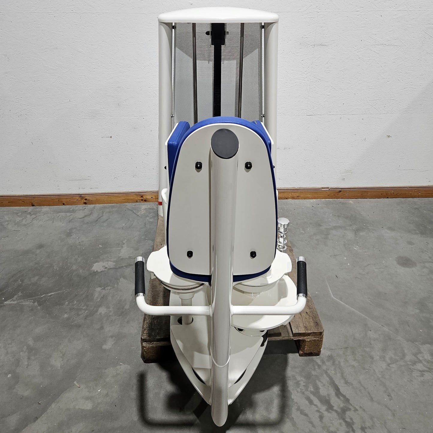 Gym80 Sygnum 2er Set = Abduktoren und Adduktorenmaschine, Hip Abduction und Hip Adduction Set, Rahmenfarbe Weiß, gebraucht - überholter Zustand