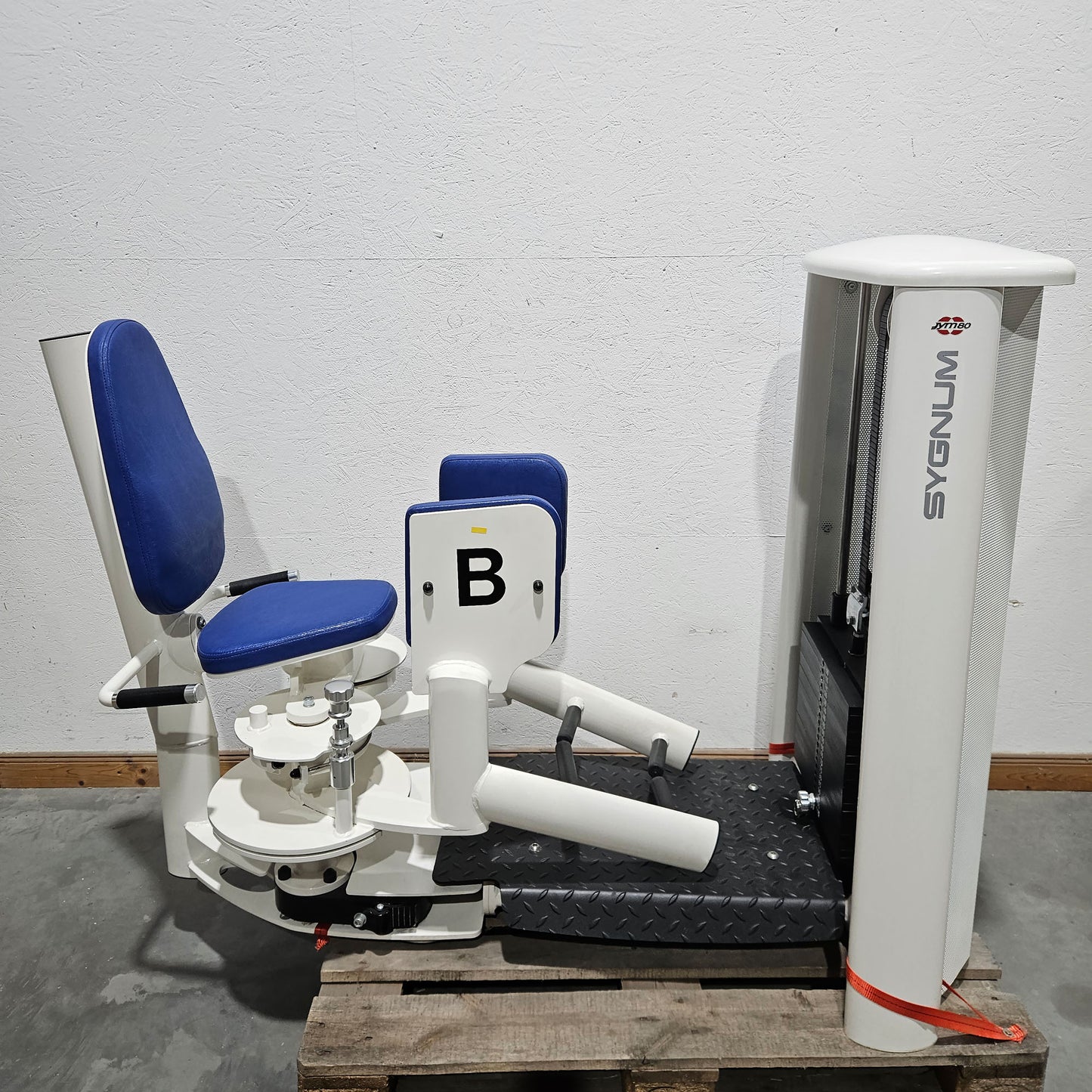 Gym80 Sygnum 2er Set = Abduktoren und Adduktorenmaschine, Hip Abduction und Hip Adduction Set, Rahmenfarbe Weiß, gebraucht - überholter Zustand