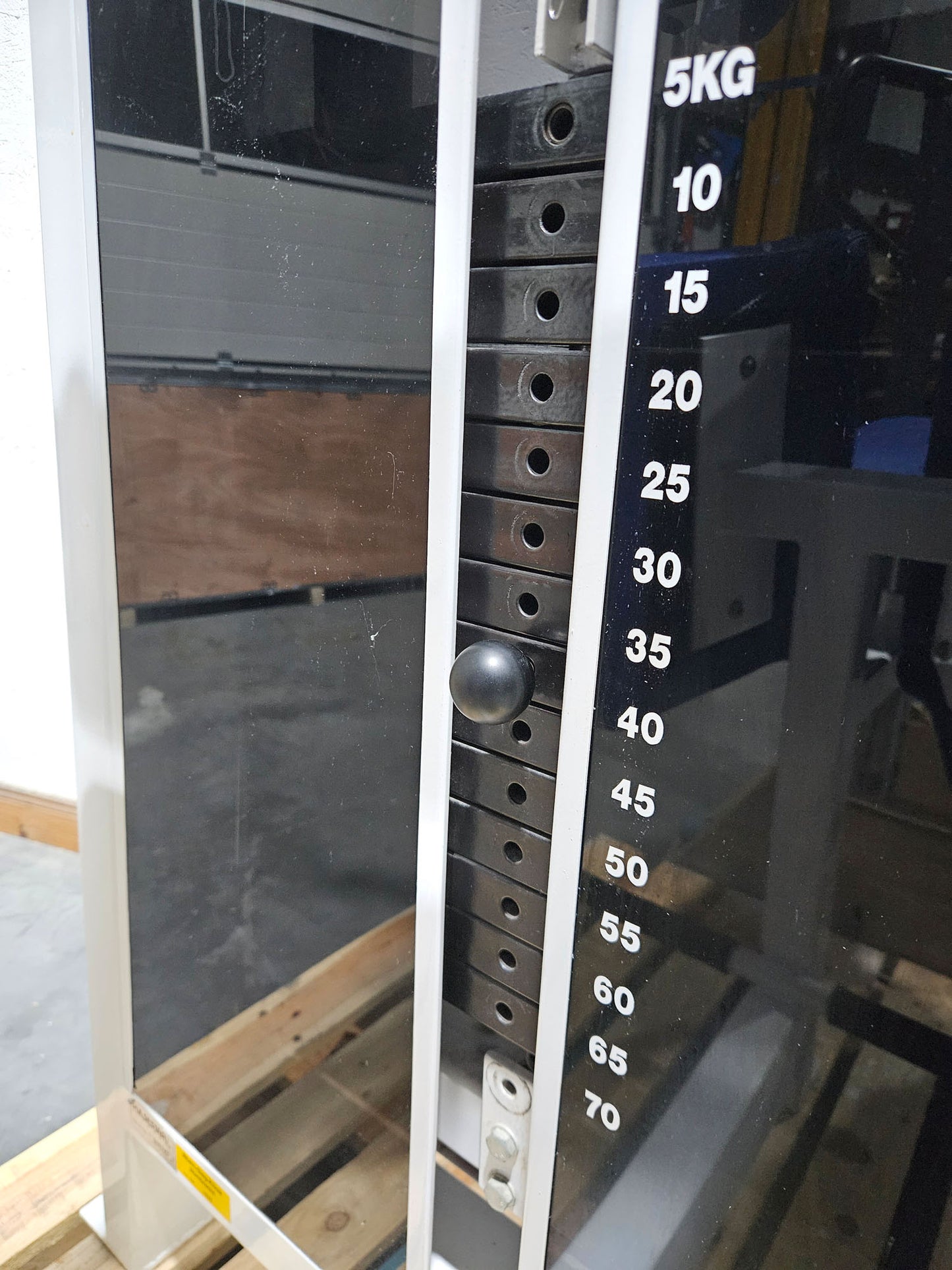 Pulse bzw Pulsestar Rotationsmaschine, Rotary Torso Twister, Rumpfdrehung Rotator, Rahmenfarbe Weiß, gebraucht - geprüfter Zustand mit optischen Gebrauchsspuren