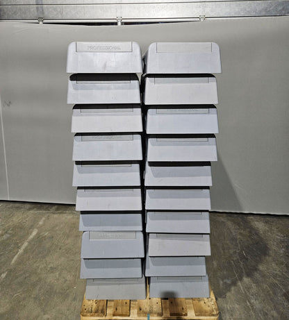 Reebok Steps / Step Boards, Blue-White-Grey, used