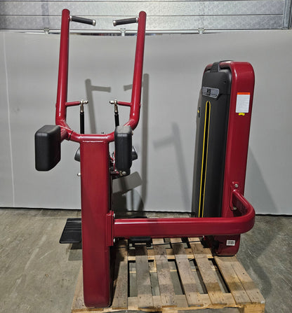 DankSport Latzug von Oben, Pulldown, Farbe Rot, gebraucht - überholter Zustand