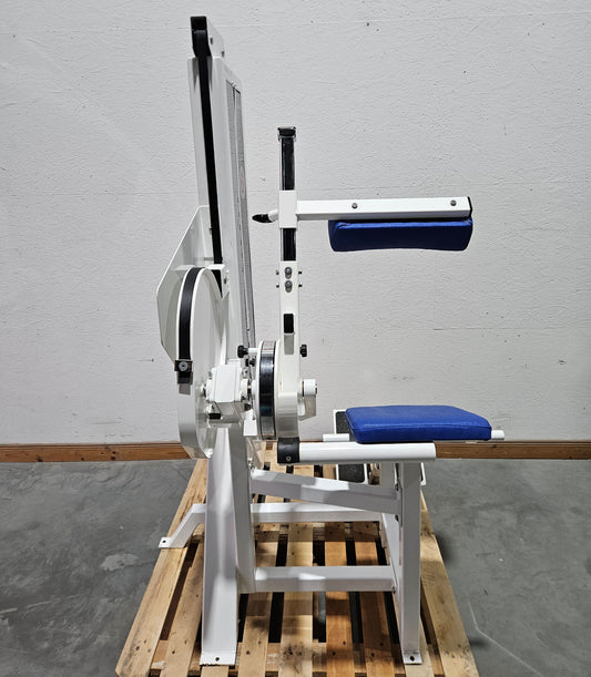 Pulse bzw Pulsestar Rückenstreckermaschine, Back Extension, Lower Back, Hyperextension, Rahmenfarbe Weiß, gebraucht - geprüfter Zustand mit optischen Gebrauchsspuren