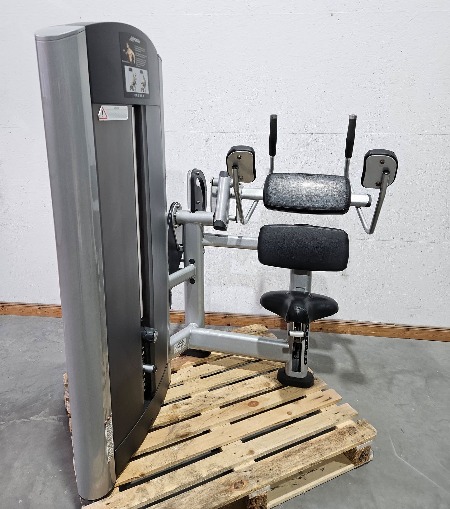 Life Fitness Set 10 Strength Equipment, Signature Series, Frame Silver, Upholstery Black, Used - Refurbished Condition