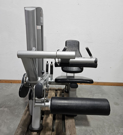 Life Fitness Set 10 Strength Equipment, Signature Series, Frame Silver, Upholstery Black, Used - Refurbished Condition