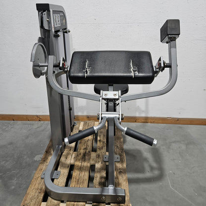 Life Fitness Set 10 Strength Equipment, Signature Series, Frame Silver, Upholstery Black, Used - Refurbished Condition
