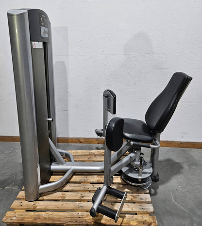 Life Fitness Set 10 Strength Equipment, Signature Series, Frame Silver, Upholstery Black, Used - Refurbished Condition