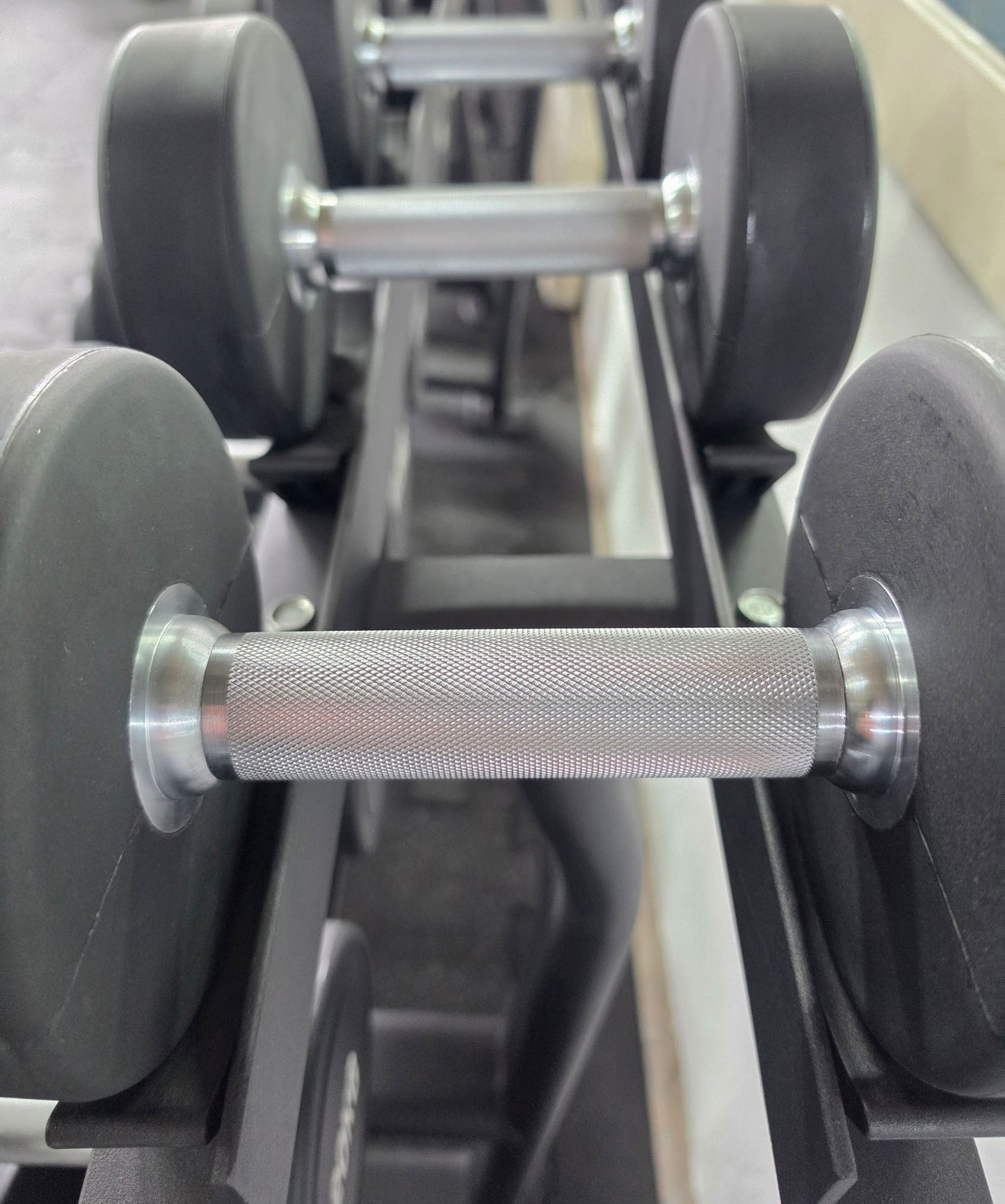 Dumbbell set 5 - 30 kg, in 2.5 kg increments, polyurethane PU (similar to rubber), set - NEW