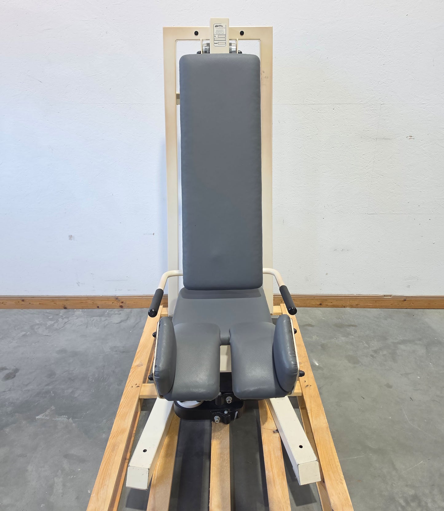 Gym80 - 2er Set = Abduktoren und Adduktorenmaschine, Oldschool Edition oder Classic Line, Hip Abduction und Hip Adduction Set, Rahmenfarbe Weiß, gebraucht mit Gebrauchsspuren