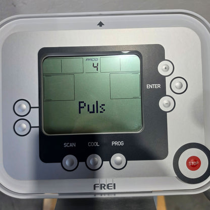 Emotion Fitness Motion Cross 800 med, mit großem Trainingsprogramm, Watt Training, Ellipsentrainer, Crosstrainer, gebrandet Frei AG, gebraucht - überholter Zustand