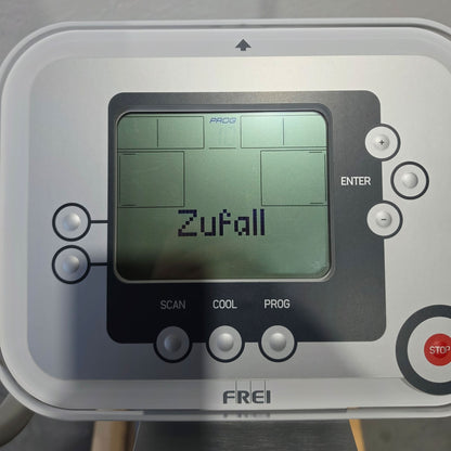 Emotion Fitness Motion Cross 800 med, mit großem Trainingsprogramm, Watt Training, Ellipsentrainer, Crosstrainer, gebrandet Frei AG, gebraucht - überholter Zustand