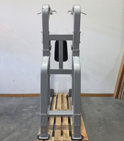 Nautilus 3 in 1 Gerät, Dips, Beinheben und Klimmzug Ständer = Pull Up - Dip - Leg Raise, Inspiration Strength Series NP-B7511, Rahmenfarbe Silber, gebraucht mit Gebrauchsspuren