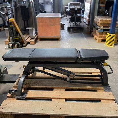 Cybex verstellbare Hantelbank ohne Ablagen, Universalbank, Adjustable Workout Bench, Rahmenfarbe Anthrazit, gebraucht - mit Gebrauchsspuren