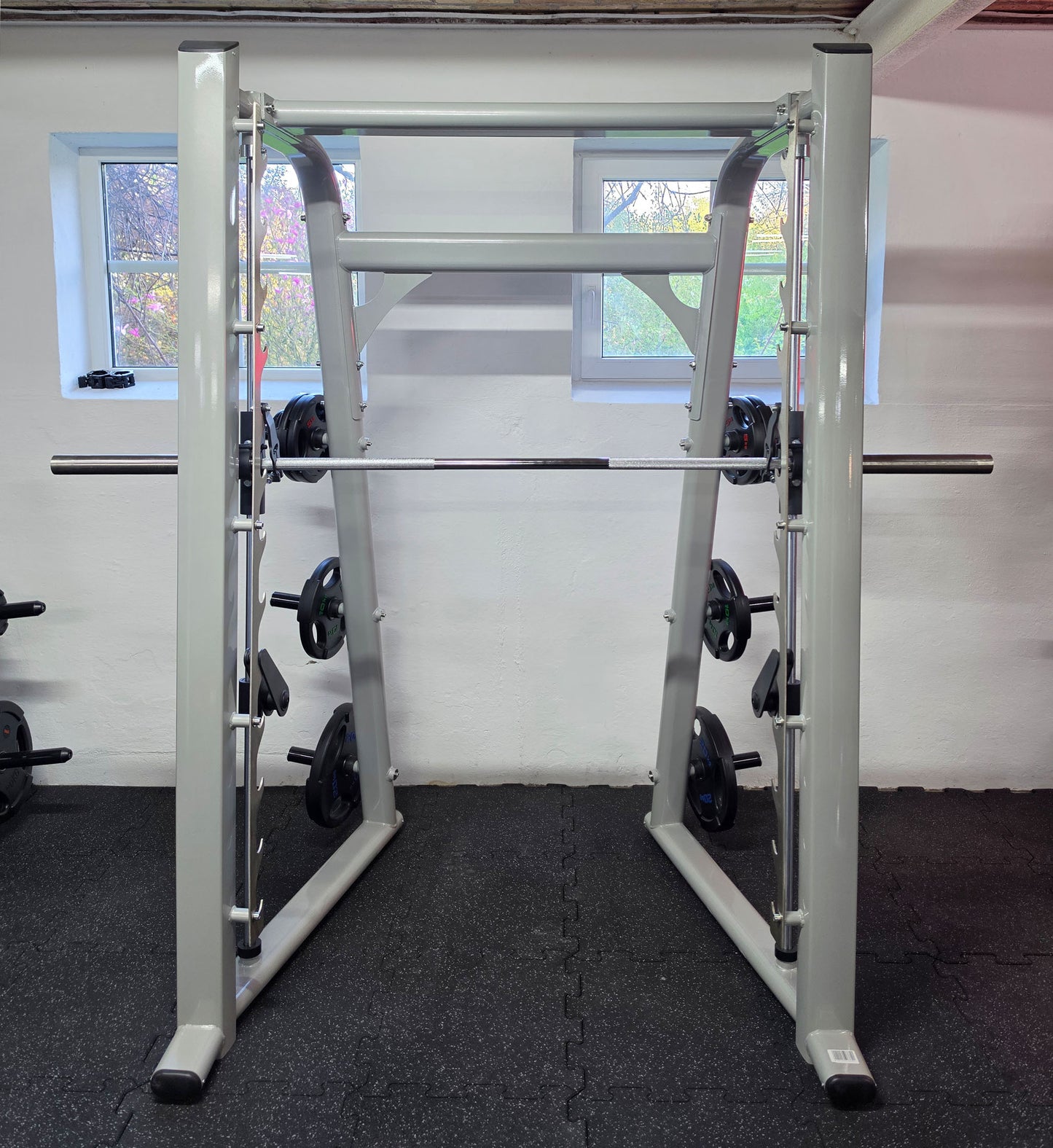 DankSport Multipresse geführt, Smith Machine, Rahmenfarbe Silber und Schwarz, NEU