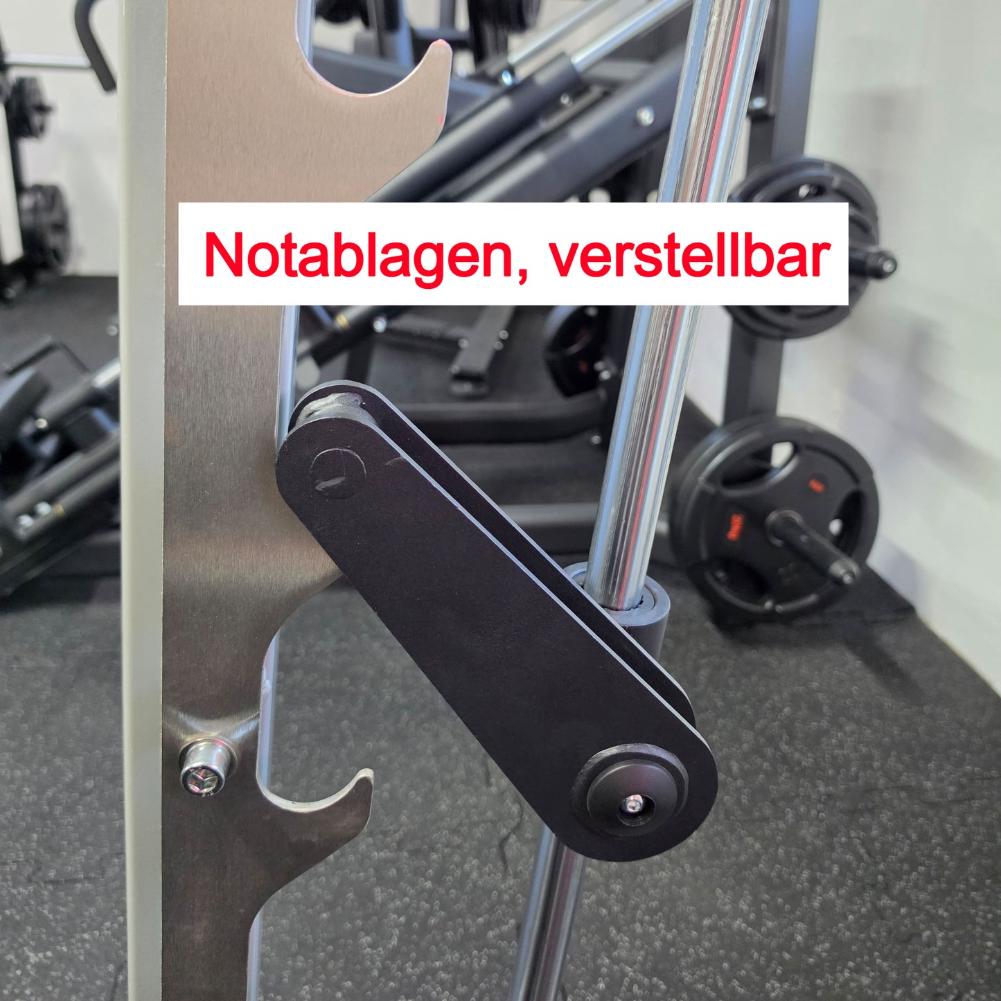 DankSport Multipresse geführt, Smith Machine, Rahmenfarbe Silber und Schwarz, NEU