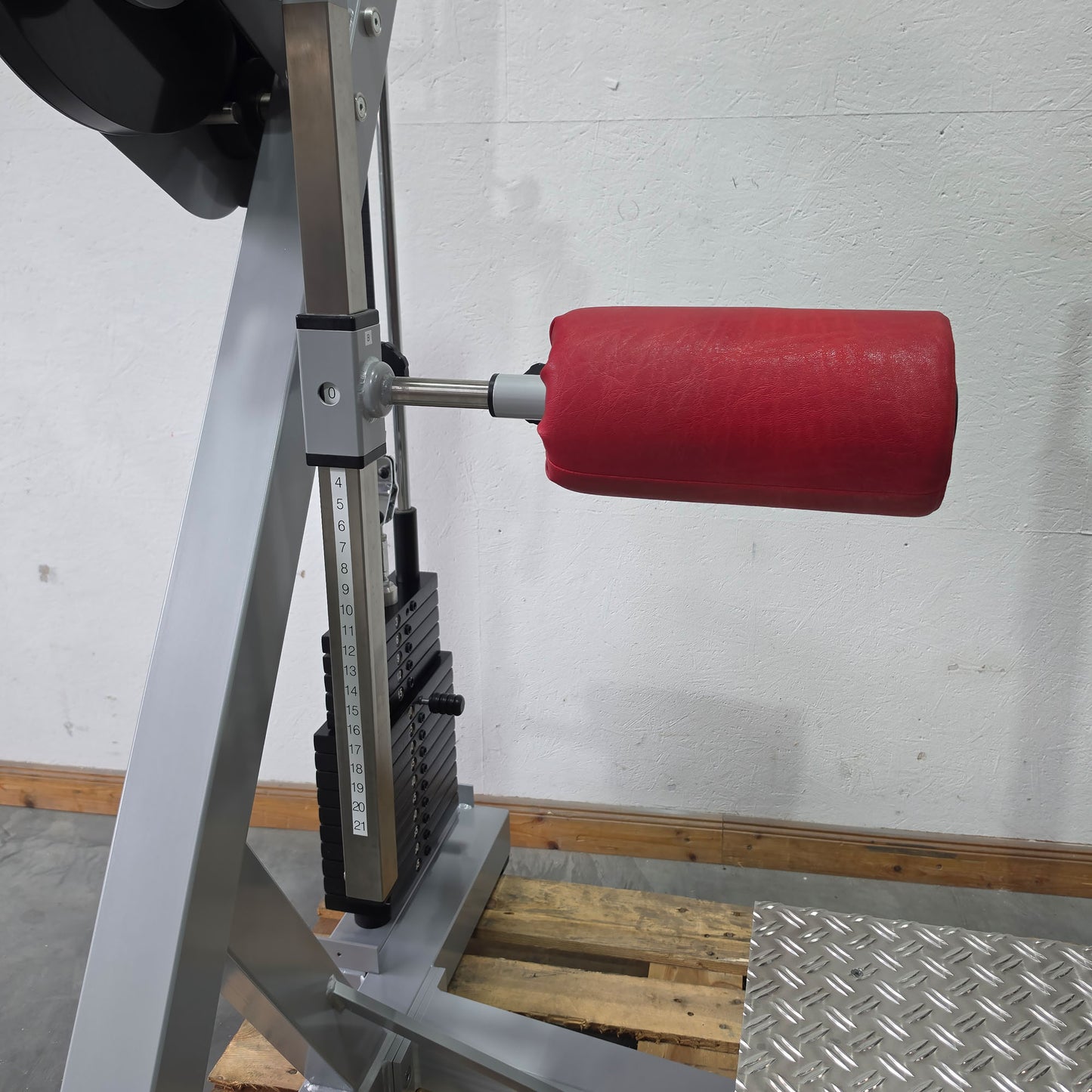 SVG Multi Hip, Kick Machine, Hip Pendulum, MPG, Frame Color Silver, Upholstery Red, MPG, used - refurbished condition