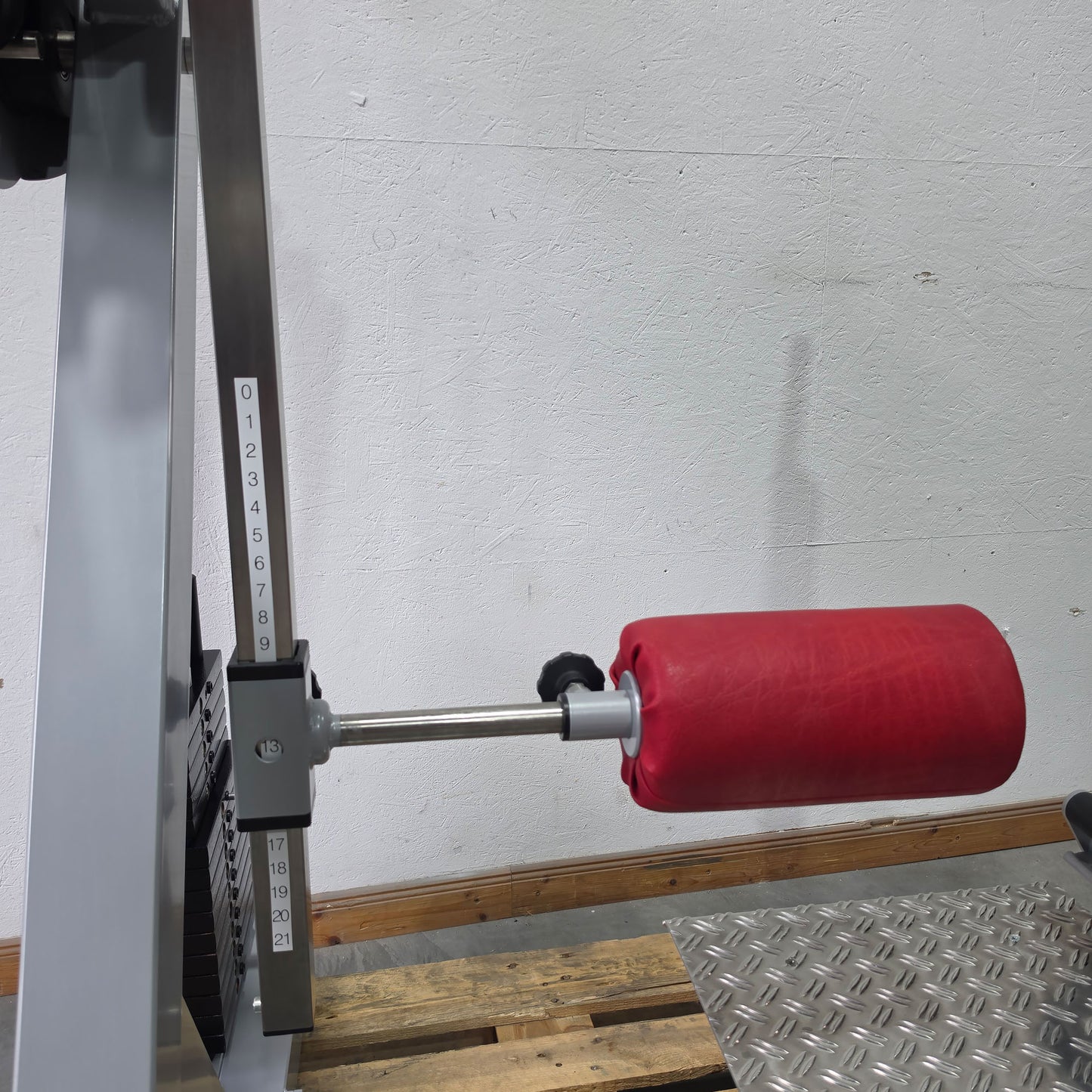 SVG Multi Hip, Kick Machine, Hip Pendulum, MPG, Frame Color Silver, Upholstery Red, MPG, used - refurbished condition