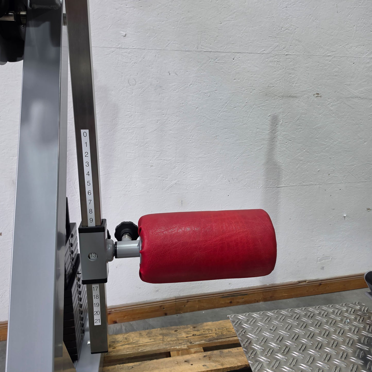 SVG Multi Hip, Kick Machine, Hip Pendulum, MPG, Frame Color Silver, Upholstery Red, MPG, used - refurbished condition