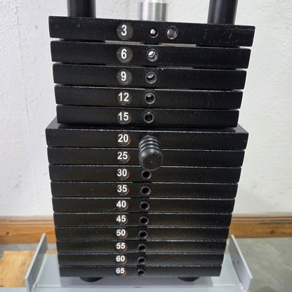 SVG Multi Hip, Kick Machine, Hip Pendulum, MPG, Frame Color Silver, Upholstery Red, MPG, used - refurbished condition