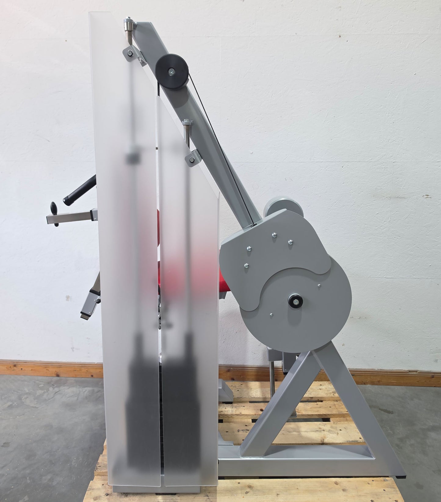 SVG Beinstrecker u. Beinbeuger liegend 2 in 1 Kombigerät, sitzend / liegend verstellbar, MPG, Farbe Silber, gebraucht - überholter Zustand
