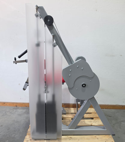 SVG Beinstrecker u. Beinbeuger liegend 2 in 1 Kombigerät, sitzend / liegend verstellbar, MPG, Farbe Silber, gebraucht - überholter Zustand