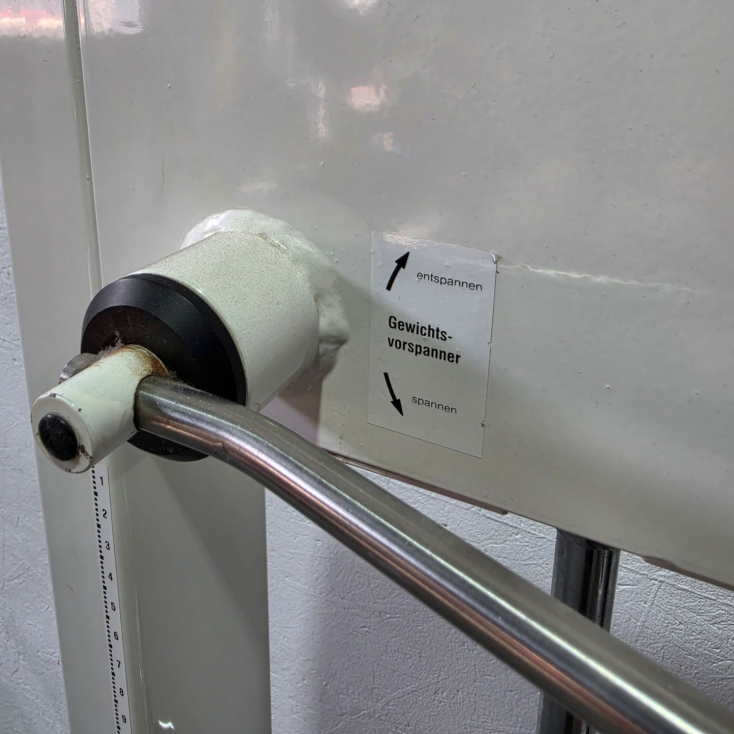 Kaphingst Rückenstrecker RA14, Hyperextension Kraftgerät, sehr variabel einstellbar, Lower Back Machine, Farbe Weiß, gebraucht - geprüfter Zustand mit Gebrauchsspuren